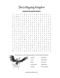 Word Search from The Collapsing Kingdom