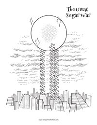Coloring page from The Great Sugar War