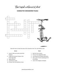 Crossword Puzzle from The Land without Color