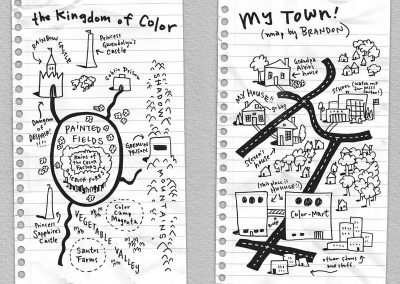 Maps of the kingdom from The Collapsing Kingdom