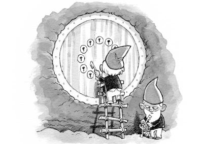 The gnome vault in The Great Sugar War