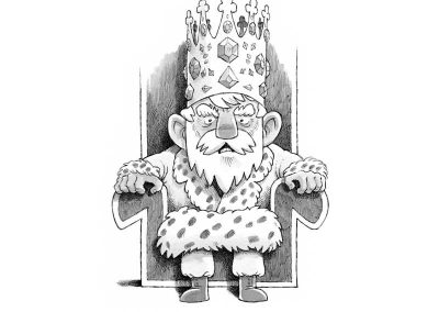 The Gnome King from The Great Sugar War